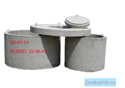 Железобетонные  кольца,   плиты,    люки.