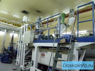 Срочно продам  линию из Китая для производства 3x слойной пленки.