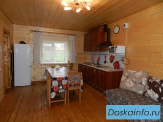Сдаю новый  дом в деревне на сутки, выходные, праздничные дни.