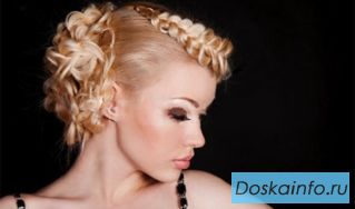 Маникюр с покрытием лака, плетение волос со скидкой 66%