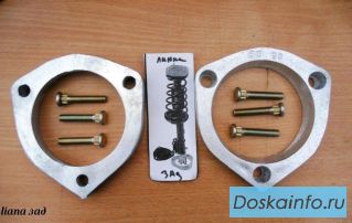 Проставка для увеличения клиренса suzuki