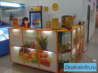 Продам сеть(натуральные соки) из двух баров