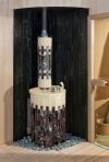 Печь "Ламель Mini-Экран" в мраморе
