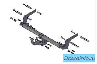 Фаркоп на Renault Duster
