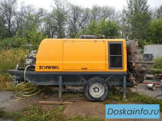 Стационарный бетононасос