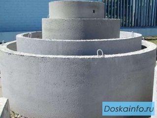 Продажа колец для колодцев. Доставка. Выгрузка. Копка колодцев, септиков.