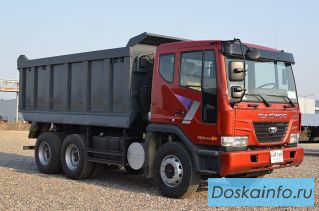 Самосвал  6x4.  Daewoo Novus K4dvf Dump