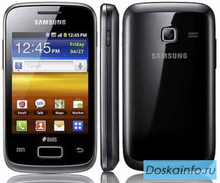 Андроид Samsung галакси енгGT-S6102 wi.fi  камера3.0 пикс.TouchWiz GPS DUOS новый(куплен 12.12.12 г)