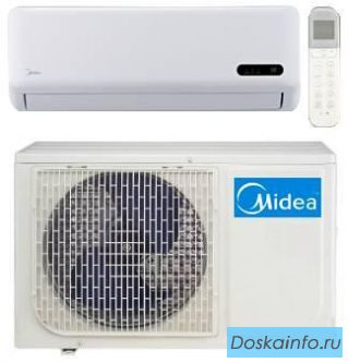 Кондиционер Midea + монтаж