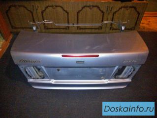 Крышка багажника оригинал в сборе с креплением Nissan Almera N15 Седан